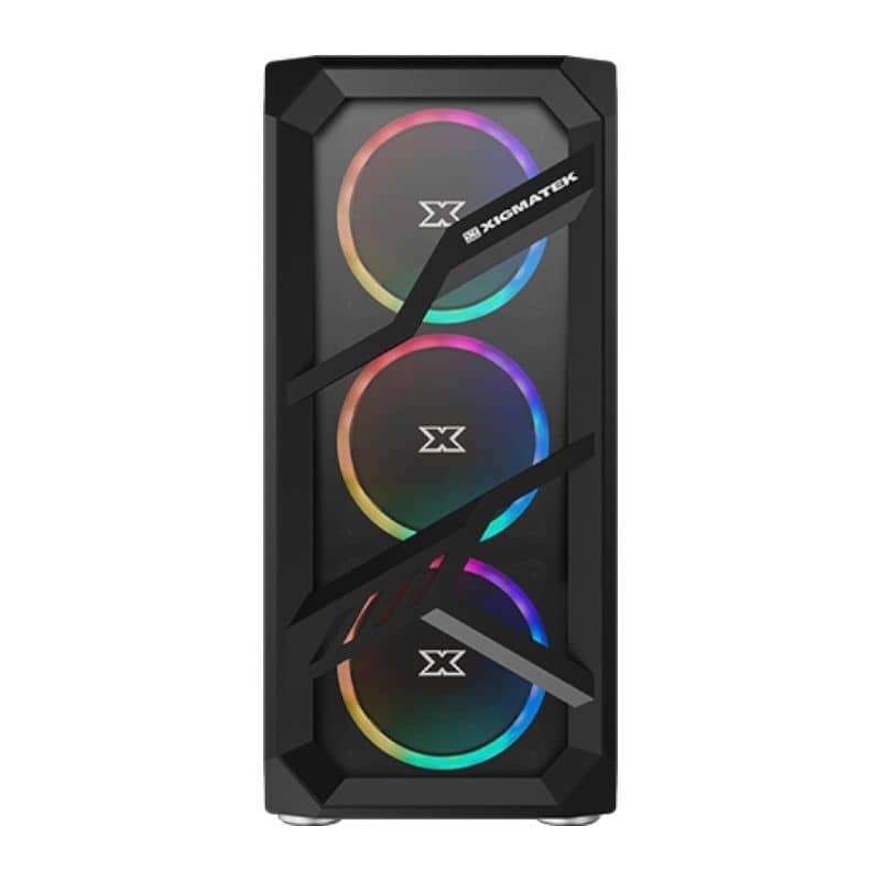 Boitier PC ATX Xigmatek Lamiya, RGB (EN44078)