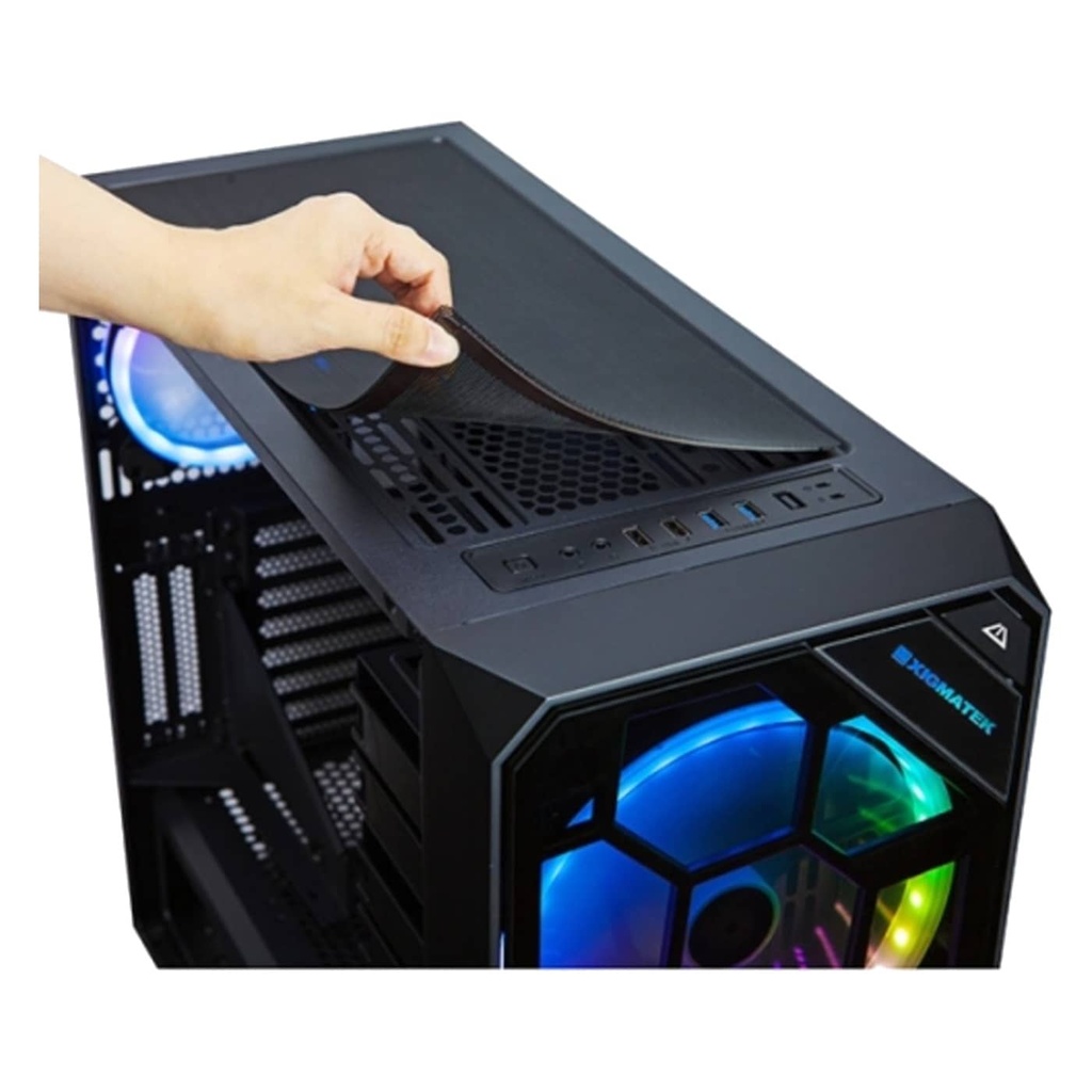 Boitier PC  E-ATX Xigmatek Zest, RGB (EN41541)
