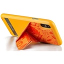 Coque silicone Smartphone Apple, iPhoneX Support Orange