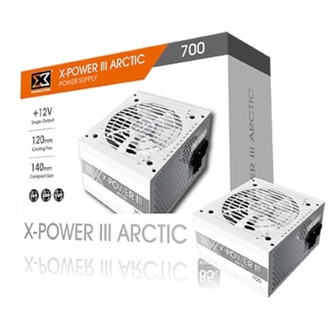 Alimentation ATX Xigmatek X-Power III Arctic, 700W White (EN48106)