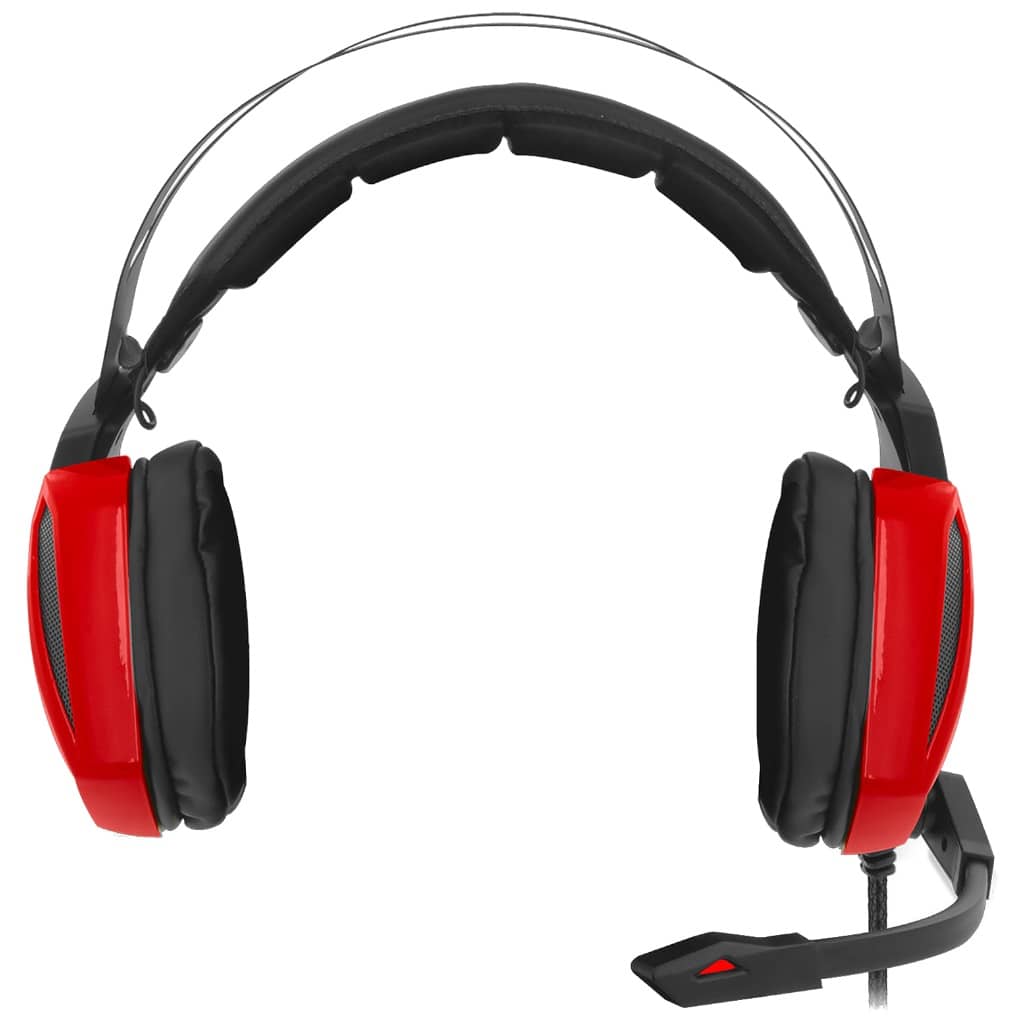 Casque-Micro Filaire USB 2.0 Spirit Of Gamer XPert-H100 Rouge (MIC-XH100RE)