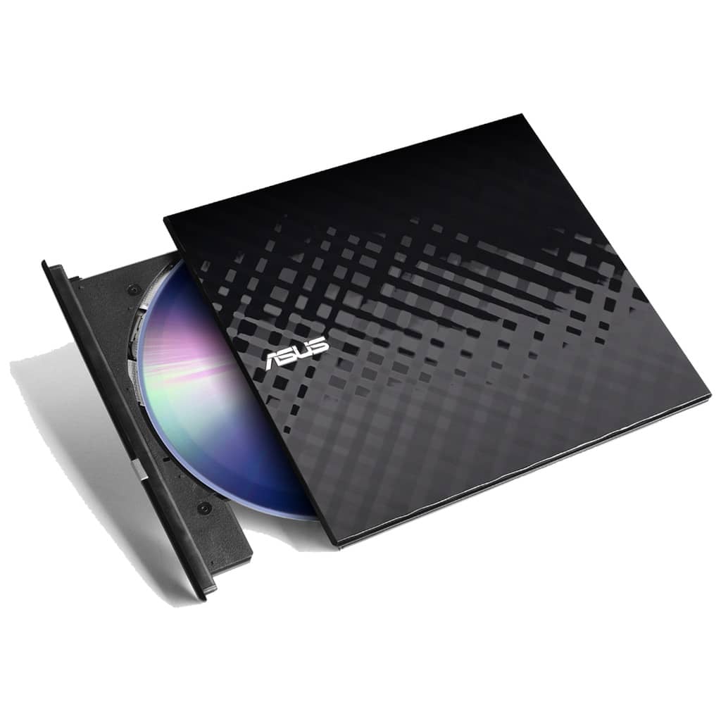 Graveur DVD externe USB 2.0 Asus, Noir (SDRW-08D2S-U LITE/B)