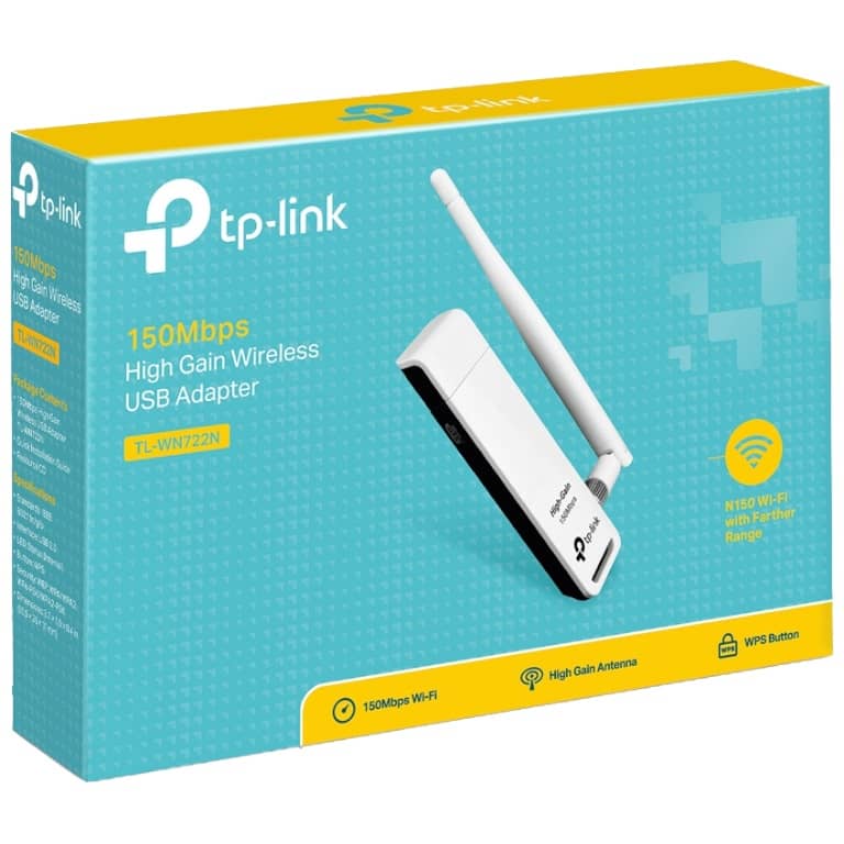 Dongle WiFi  150 Mbps TP-Link (TL-WN722N)