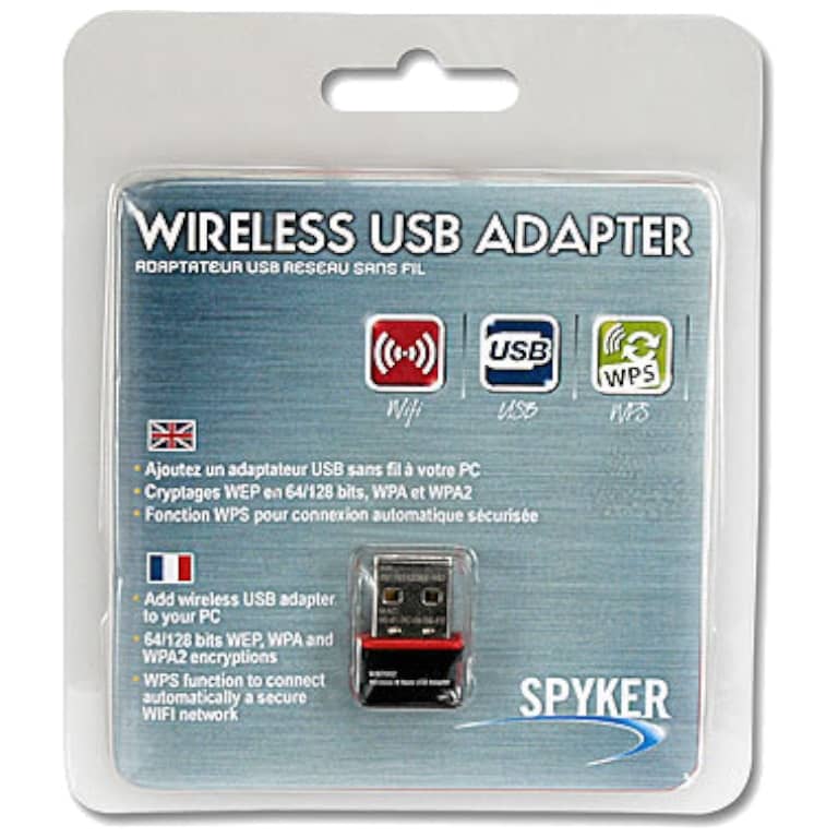 Dongle WiFi  150Mbps Spyker (SPY-WIRE-N-USB-RLN)