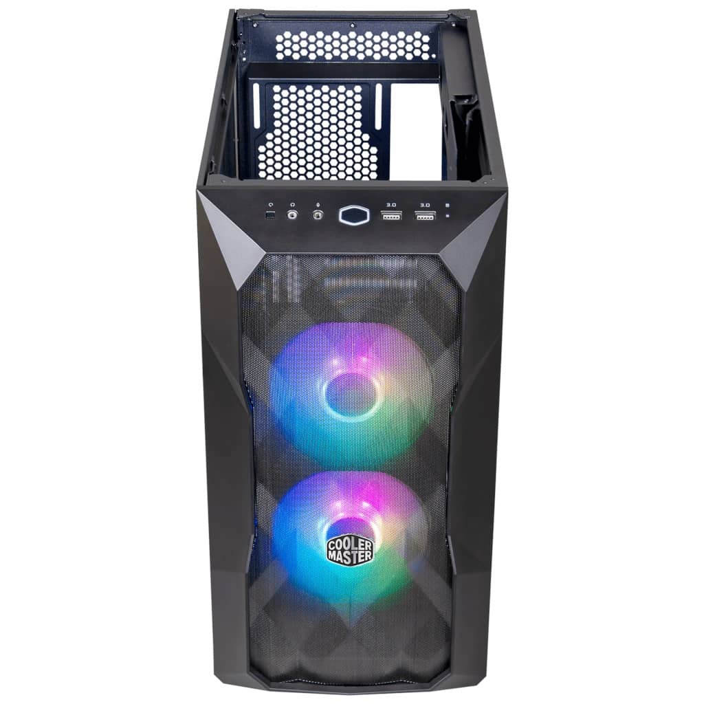 Boitier PC Micro ATX Cooler Master TD300 MESH, Noir (TD300-KGNN-S00)