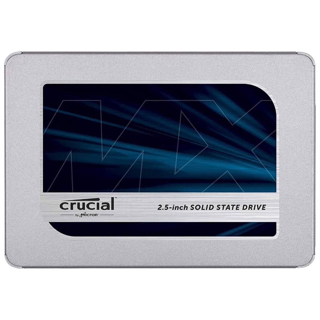 Disque SSD 2.5&quot; SATA Crucial MX500,  500Go (CT500MX500SSD1)