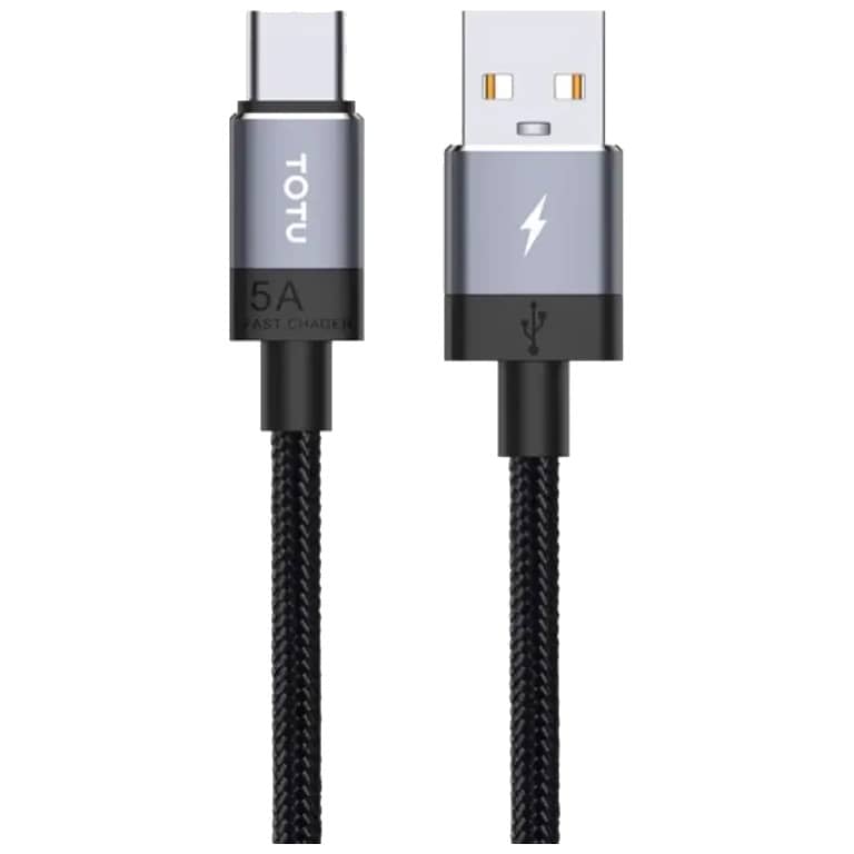 Cable Adaptateur MM USB 2.0 vers 1x USB 2TypeC,  0.2m Gris (Totu BT-001)