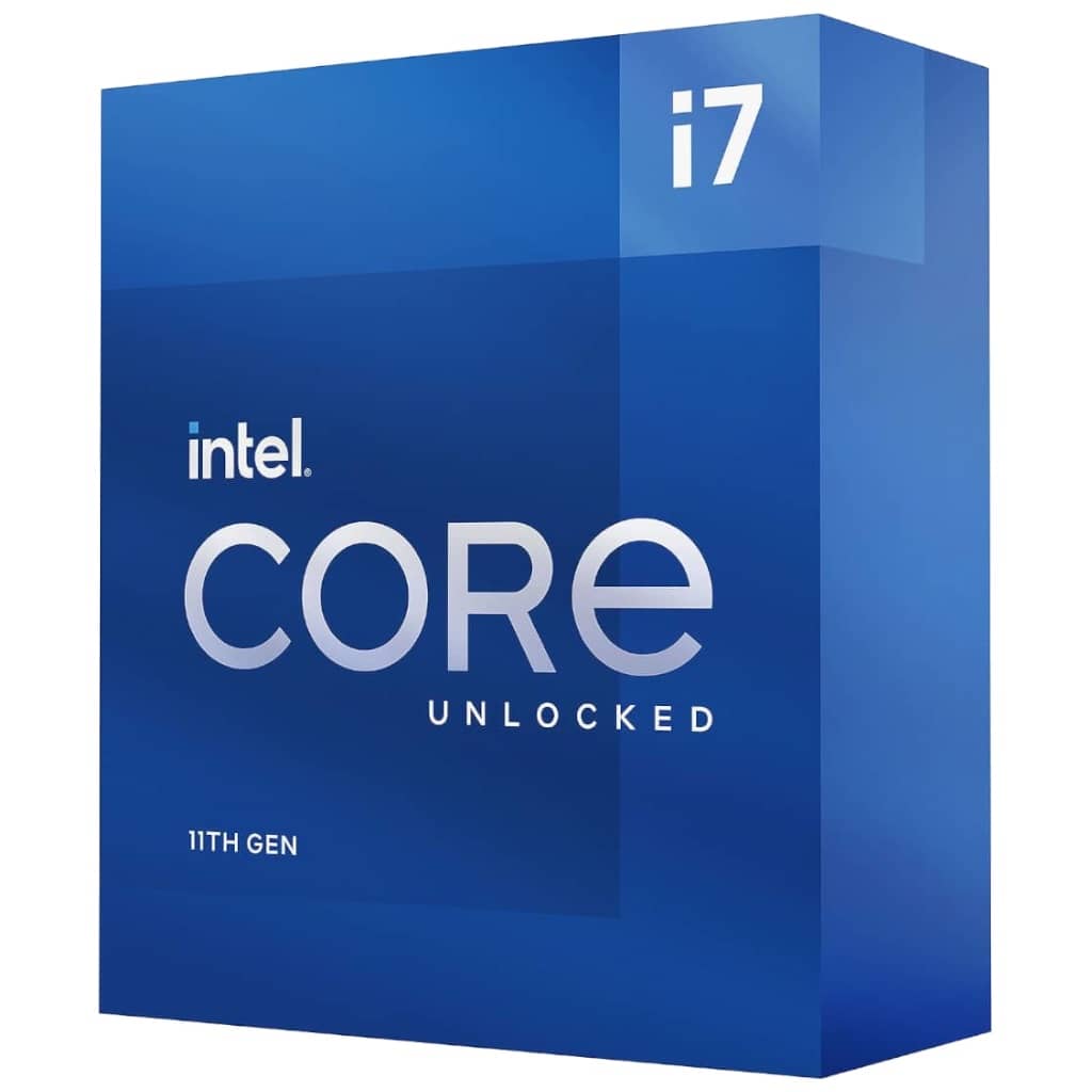 Processeur Intel 1200 Core i7-11700K, 5.00GHz Turbo (BX8070811700K)