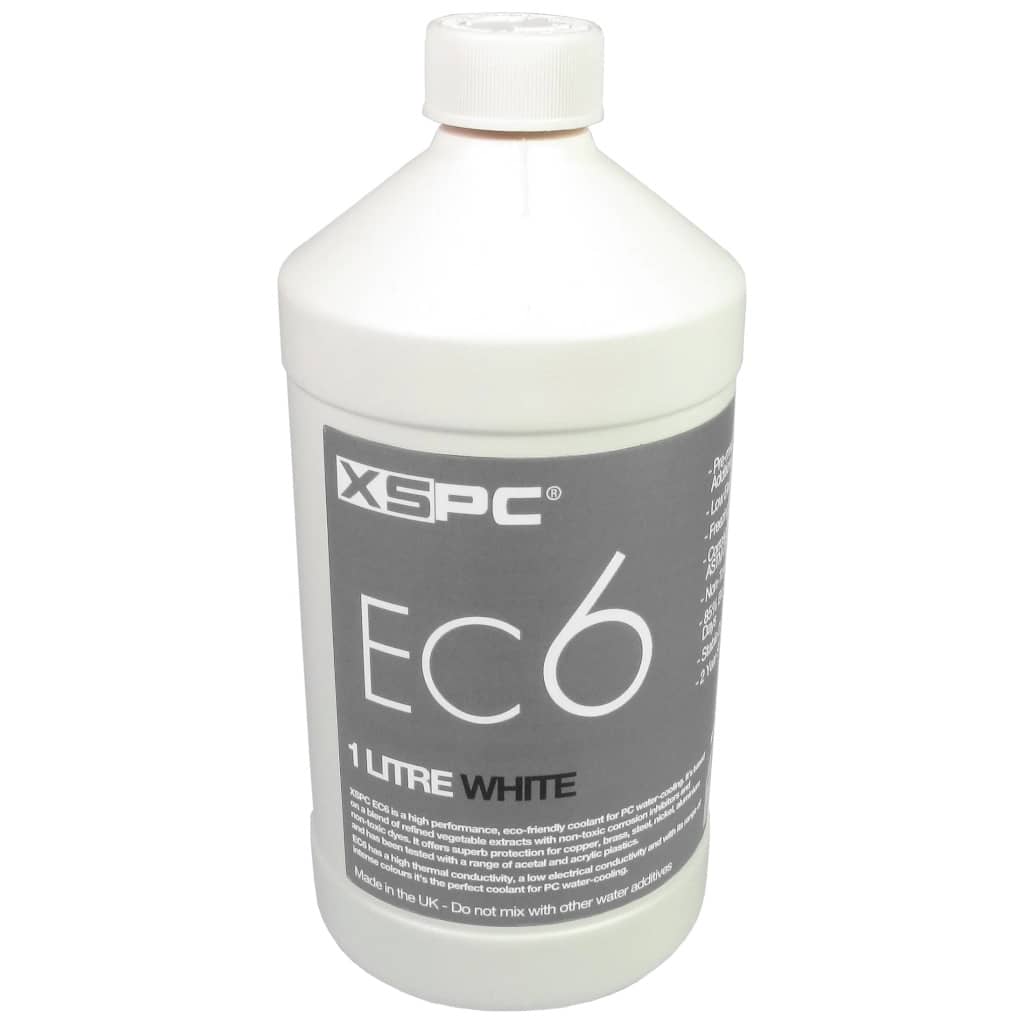 Liquide Watercooling XSPC, EC6 1L Blanc (EC6-OW)