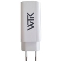 Chargeur secteur pour Smartphone et Tablette, 11.0A Blanc 1x USB 2.0, 2x USB 3TypeC 65W (WTK A_TCHGAN65W)