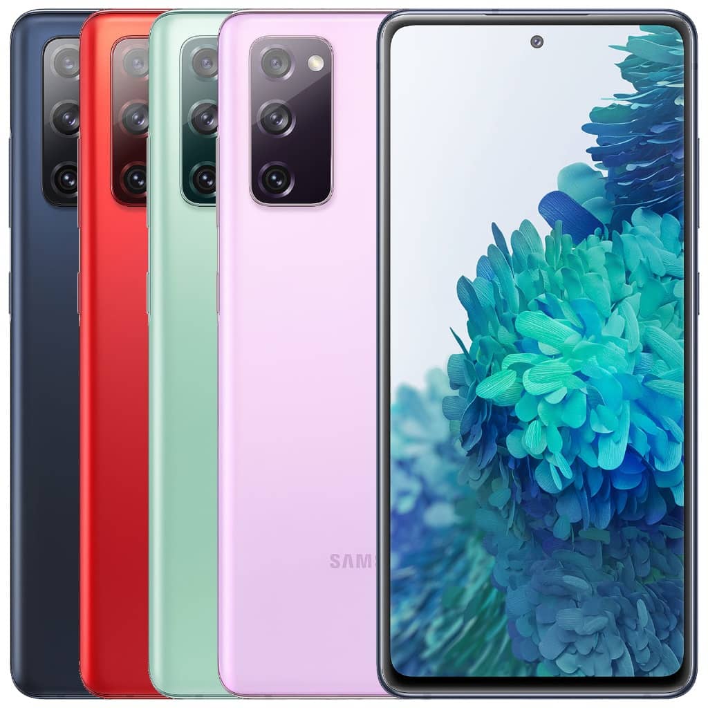 SmartPhone Samsung Galaxy S20 FE (SM-G780), 128Go Bleu, Rouge, Vert ou Violet (Grade AB) Reconditionné