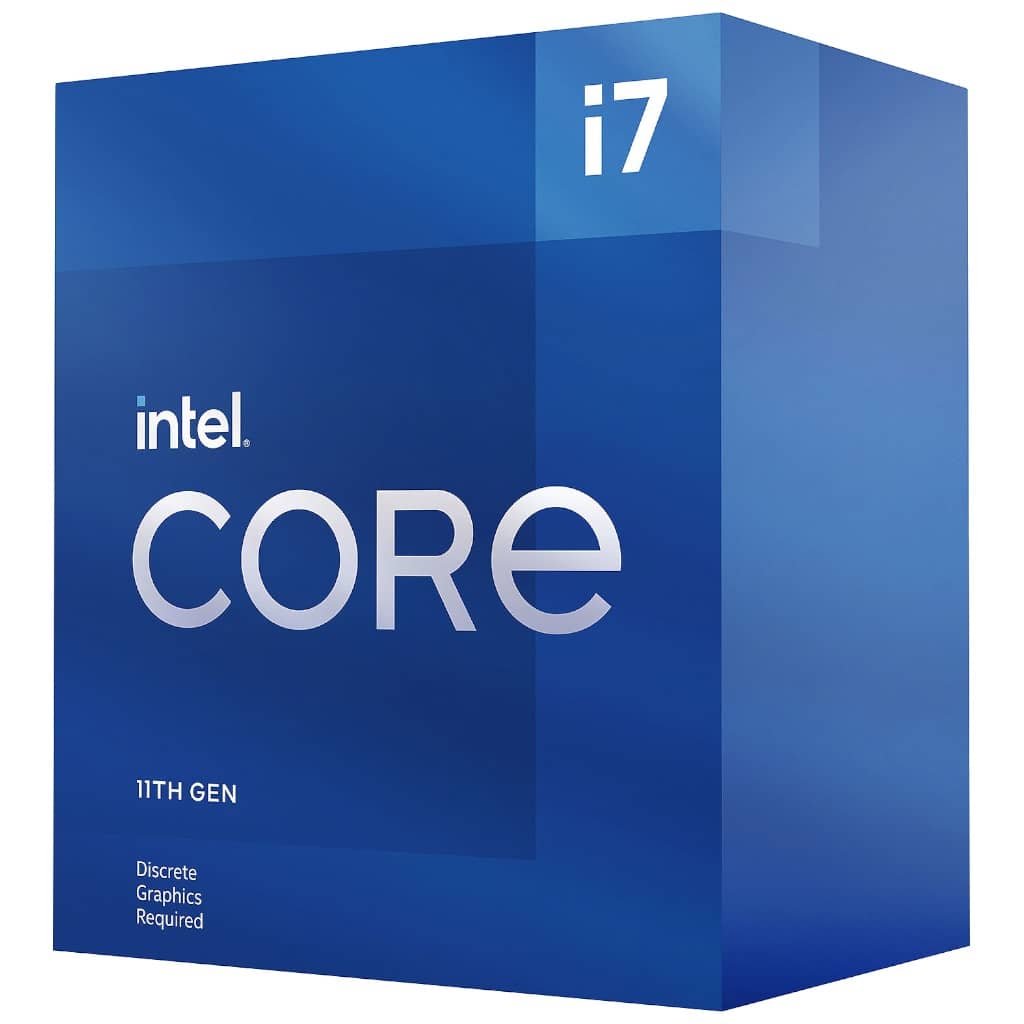 Processeur Intel 1200 Core i7-11700F, 4.90GHz Turbo (BX8070811700F)