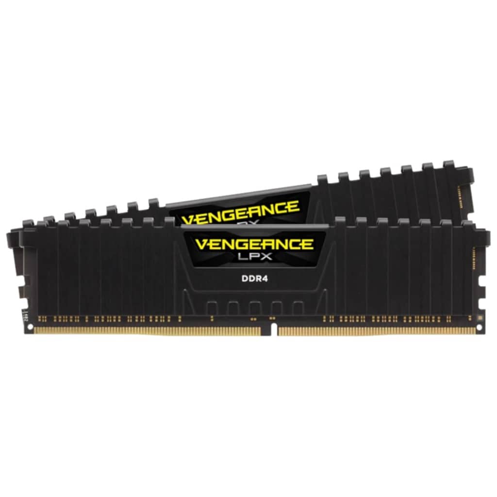 Mémoire DIMM DDR4 3600MHz Corsair, 16Gb (2x 8Gb) Vengeance LXP Noir (CMK16GX4M2Z3600C18)