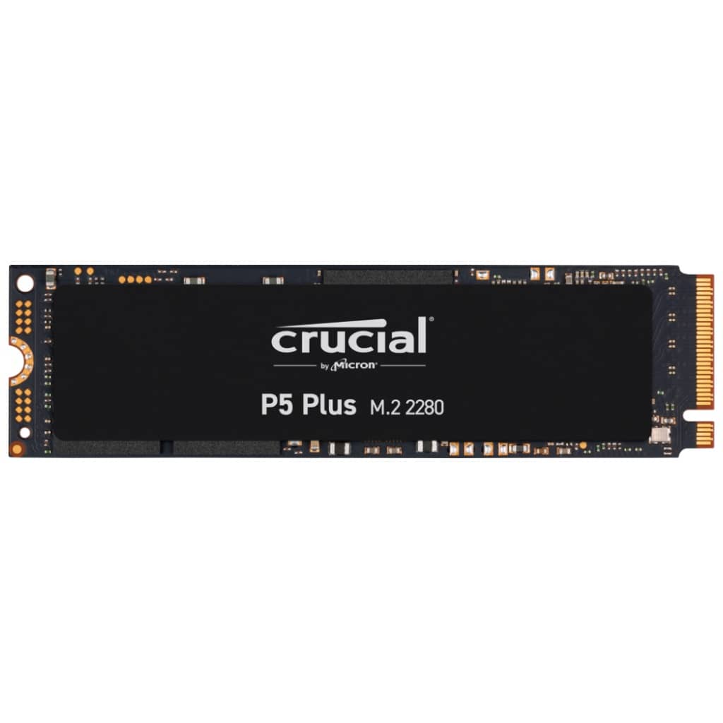 Disque SSD M.2 PCIe3 Crucial P5 PLUS, 1To (CT1000P5PSSD8)
