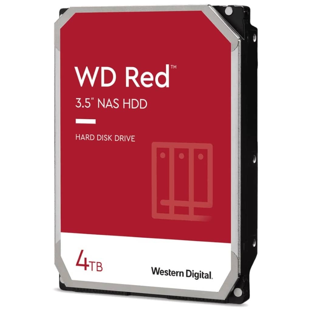 Disque HDD 3.5&quot; SATA Western Digital Red PlusNAS, 4To (WD40EFPX)