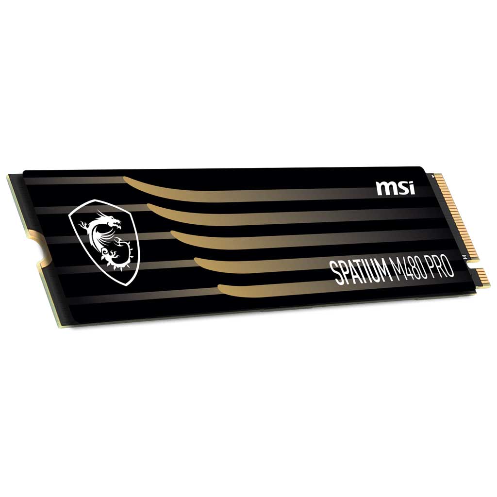 Disque SSD MSI SPATIUM M480 PRO PCIE 4.0 NVME M.2 2To (S78-440Q600-P83)