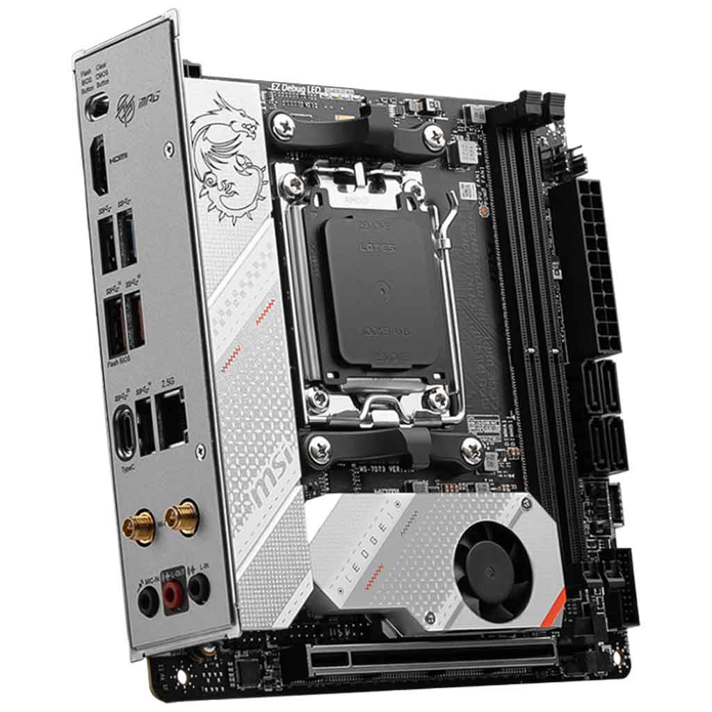 Carte mère AMD AM5 ITX MSI MPG B650I EDGE WIFI (911-7D73-001)
