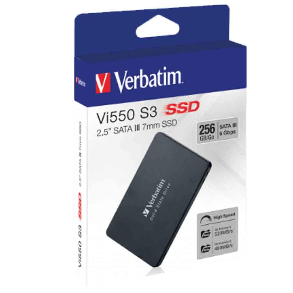 Disque SSD Verbatim Vi560 S3 256Go - S-ATA (49362)