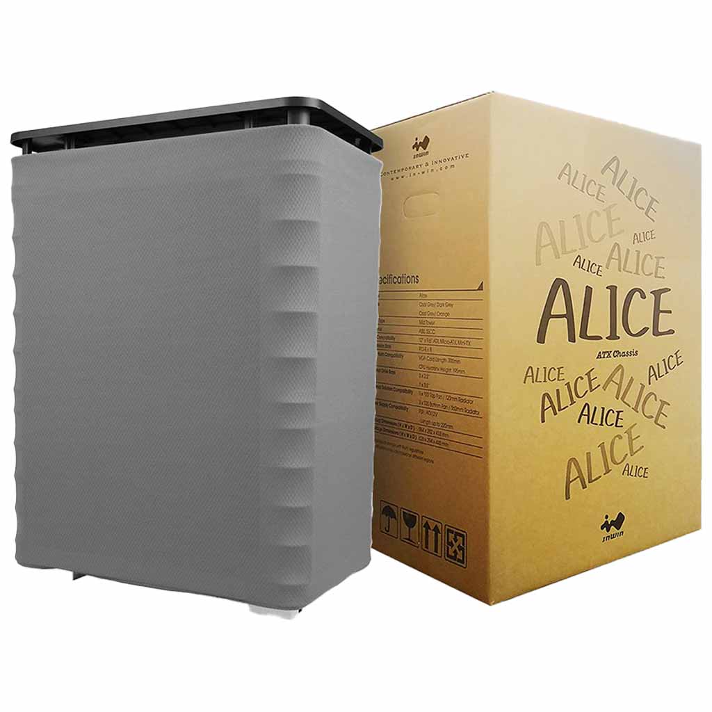 Boitier PC ATX In Win Alice, Gris (IW-ALICE-GRY)