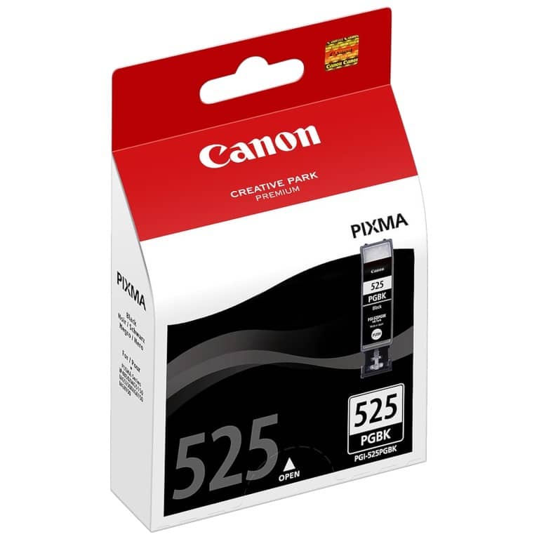 Cartouche d'encre Canon PGI-525PGBK, Noir (4529B001)