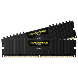 [I_MECOR-608530] Mémoire DIMM DDR4 3200MHz Corsair, 16Gb (2x 8Gb) Vengeance LPX Noir (CMK16GX4M2E3200C16)