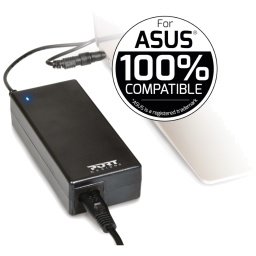 [A_POASU-029224] Chargeur secteur pour PC Portable Asus, 90W (19.0V, 4.74A) Multiple (Port 900007-AS)