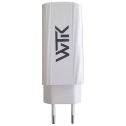 [A_STxxx-702674] Chargeur secteur pour Smartphone et Tablette, 11.0A Blanc 1x USB 2.0, 2x USB 3TypeC 65W (WTK A_TCHGAN65W)