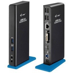 [P_HLITC-700620] Hub USB 3.0 Multi. i-Tec, Noir (U3HDMIDVIDOCK)