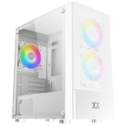 [I_BOXIG-747772] Boitier PC Micro ATX Xigmatek Oreo Arctic, 3x X20F RGB (EN47772)