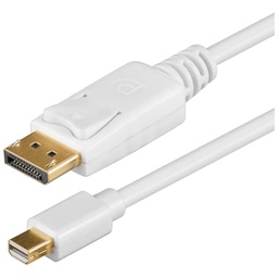 [C_ADDPP-528590] Cable Adaptateur MM Mini DisplayPort vers 1x DisplayPort,  1.8m Blanc (MM-MDP.DPP-0018WT)