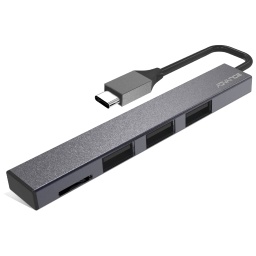[P_HLADV-441477] Hub USB 2TypeC Advance XPAND SMART, 3x USB 2.0, Lecteur de carte Noir (HUB-C3U2C)