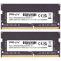 [I_MEPNY-643205] Mémoire SO-DIMM DDR4 2400MHz PNY, 16Gb (MN16GK2D42400)