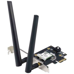 [R_CRASU764830] Carte Réseau Wifi 2x 2400 PCIe Asus PCE-AXE5400 (90IG07I0ME0B10)