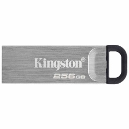 [P_SXKGT-309195] Clé USB 3.2 Kingston DataTraveler Kyson - 256Go (Gris/Noir) - DTKN/256GB
