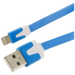 [C_ADUS2-050951] Cable Adaptateur MM USB 2.0 vers 1x Lightning,  1.0m Bleu (MM-US2.LIG-0010BL)
