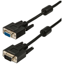 [C_RAVGA-051125] Cable Rallonge MF VGA,  5.0m Noir (MF-VGA.VGA-0050BK)