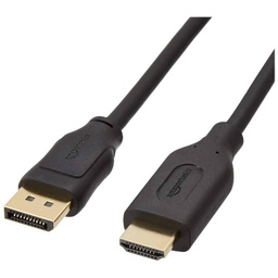 [C_ADDPP-051644] Cable Adaptateur MM DisplayPort vers 1x HDMI,  1.8m Noir (MM-DPP.HDM-0018BK)