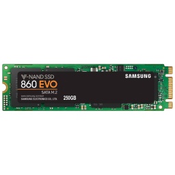 [I_DDSAM-068684] Disque SSD M.2 SATA Samsung 860 EVO,  250Go (MZ-N6E250BW)