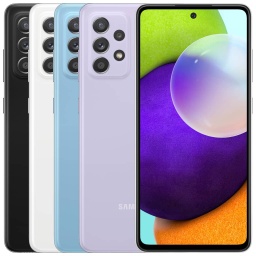 [O_SPSAM-092983] SmartPhone Samsung Galaxy A52 (SM-A525), 128Go Noir, Blanc, Bleu ou Violet (Grade AB) Reconditionné