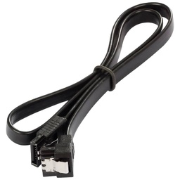 [C_CASTA-050456] Cable MM SATA (7pins),  0.3/0.7m  Coudé Noir (MM-STA.STA-0005BK)