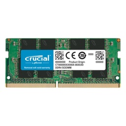 [I_MECRU-790095] Mémoire SO-DIMM DDR4 3200MHz Crucial,  8Gb (CT8G4SFS832A)