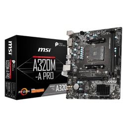 [I_CMMSI-663889] Carte mère AMD AM4 Micro ATX MSI A320M-A PRO