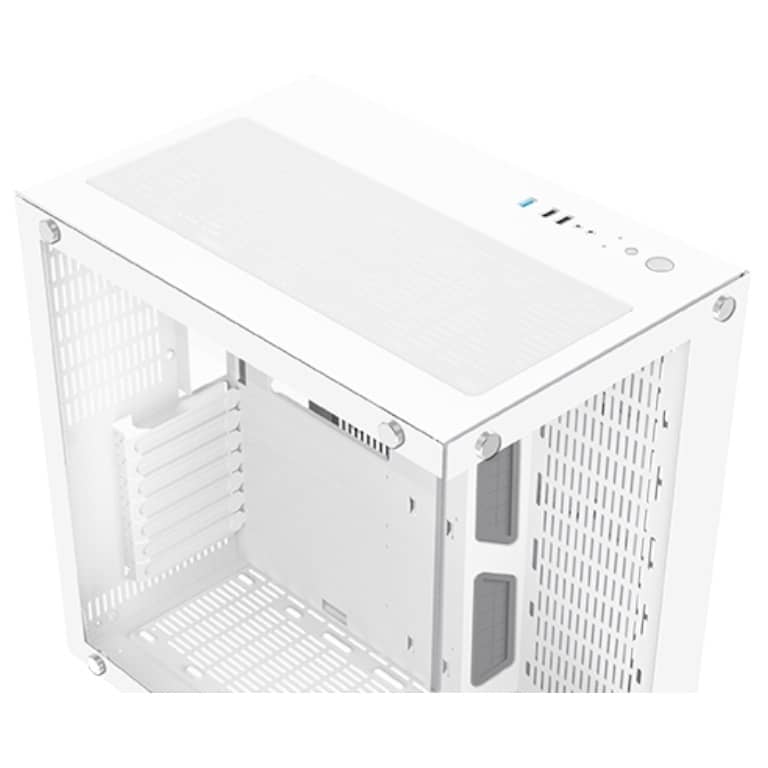 Boitier PC ATX Xigmatek Aquarius Plus Arctic, Blanc avec 7x AY120 _ EN46430