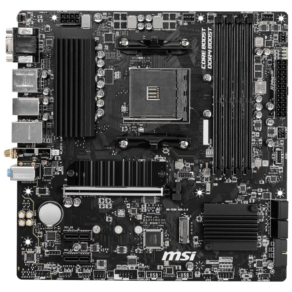 Carte mère AMD AM4 B550 Micro ATX MSI B550M PRO-VDH WIFI _ 911-7C95-027