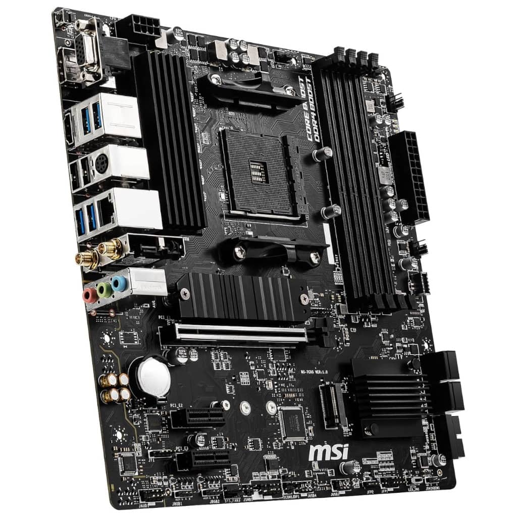 Carte mère AMD AM4 B550 Micro ATX MSI B550M PRO-VDH WIFI _ 911-7C95-027