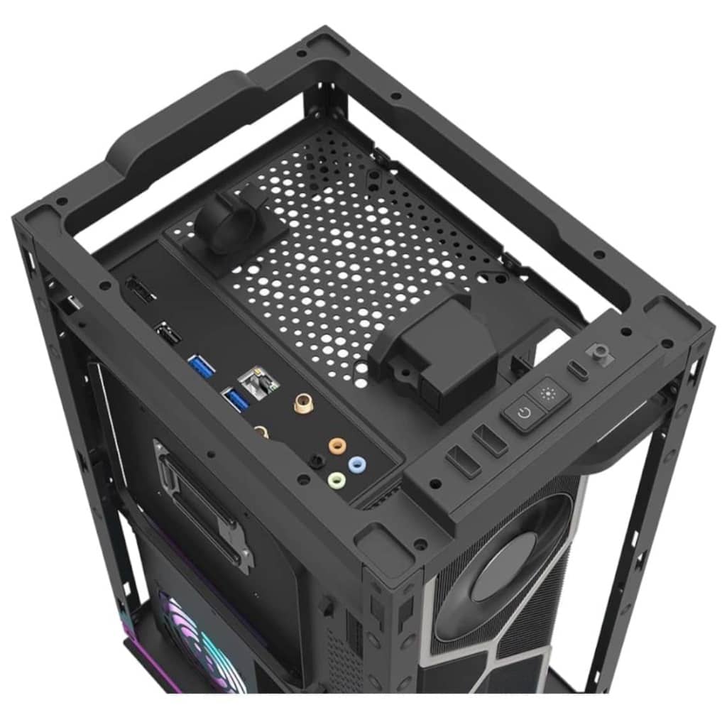 Boitier PC Mini ITX DarkFlash DLH21, Noir/LED _ 86801