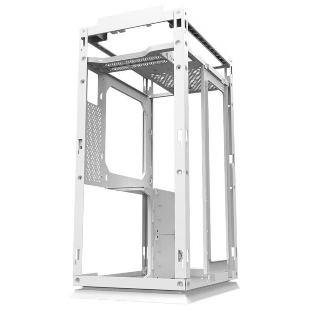 Boitier PC Mini ITX DarkFlash DLH21, Blanc/LED _ 86818