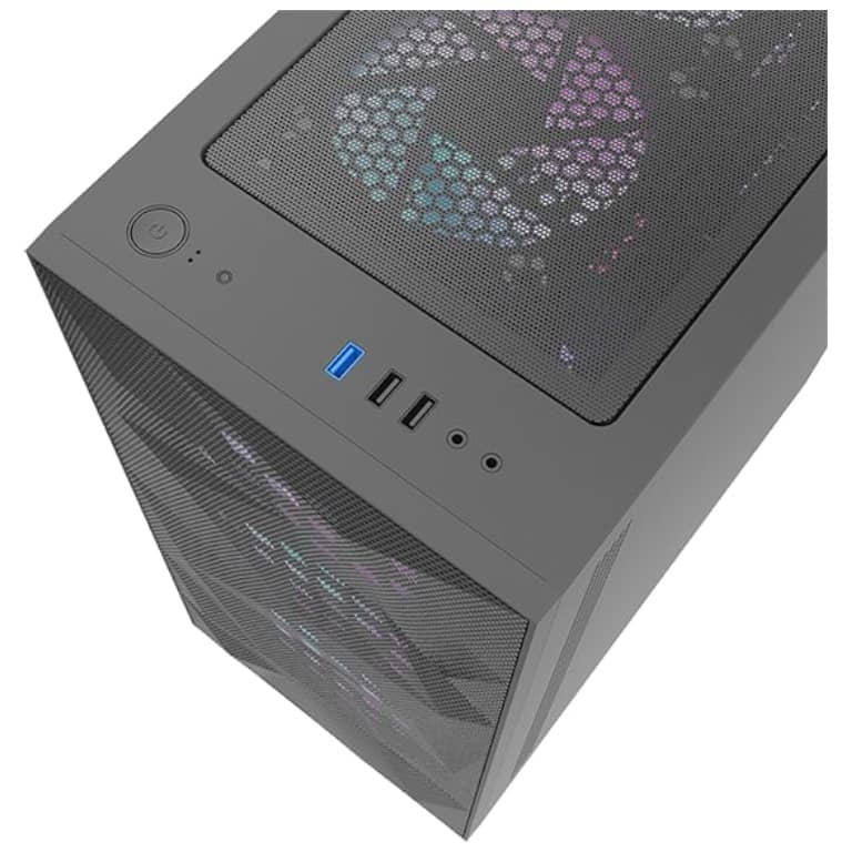 Boitier PC Micro ATX DarkFlash DLM21, MESH Noir _ 82070