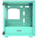 Boitier PC Micro ATX DarkFlash DLM21 MESH, Neo Mint _ 84777