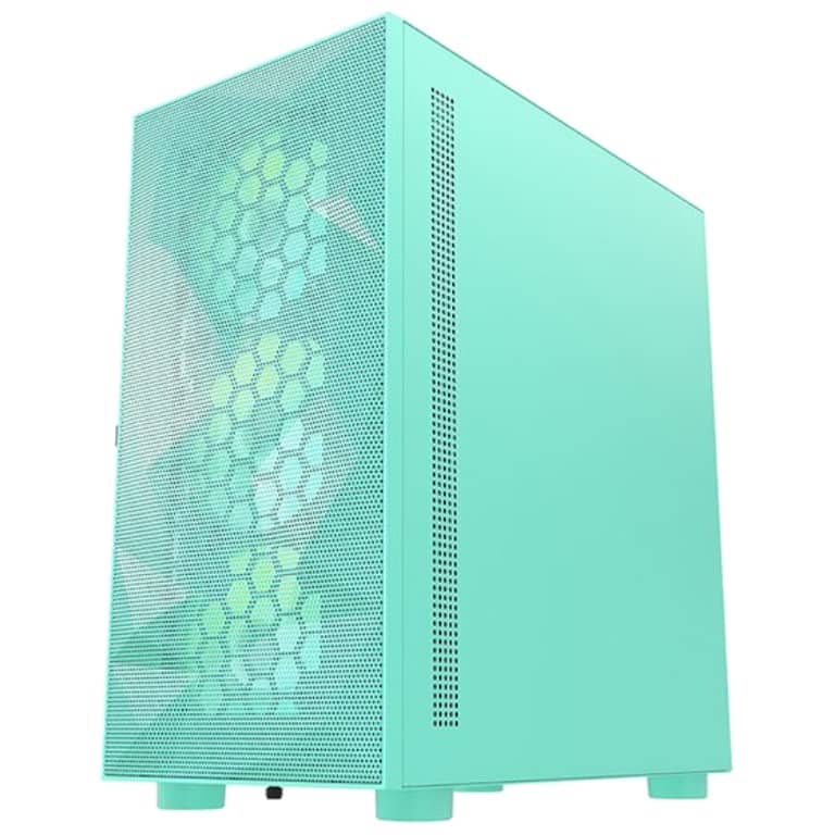 Boitier PC Micro ATX DarkFlash DLM21 MESH, Neo Mint _ 84777